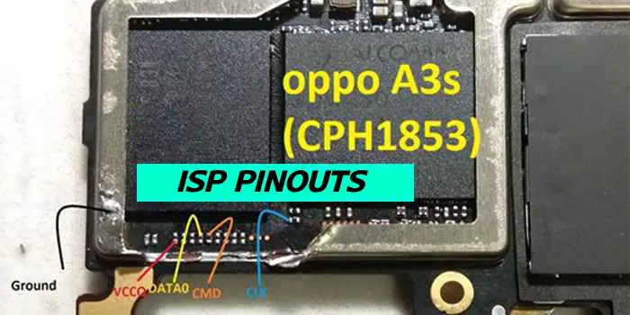 Oppo A3s CPH1853 2 oppo a3s isp pinout